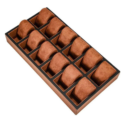Large Wooden Watch Display Stand-1-Le Remontoir