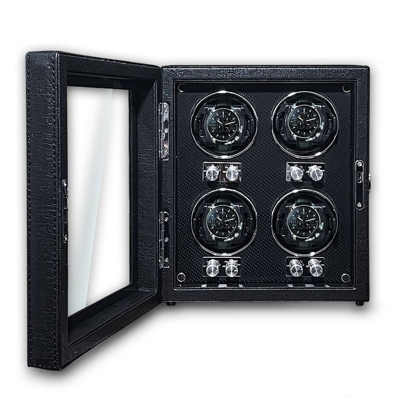 Modern 4-Slot Watch Winder-1-Le Remontoir