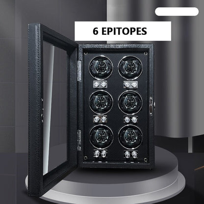 Modern 6-Slot Watch Winder-3-Le Remontoir