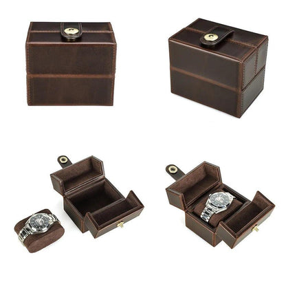 Mystery Leather Watch Box-5-Le Remontoir
