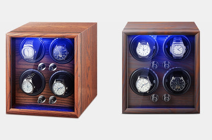 Winder Watch Full Wood Walnut-2-Le Remontoir