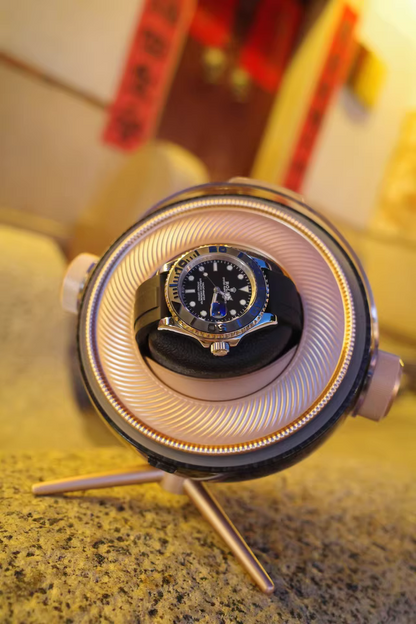 Watch Winder - Tripode Solo Gold-2-Le Remontoir