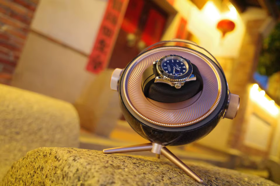 Watch Winder - Tripode Solo Gold-3-Le Remontoir