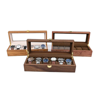 Watch Box - Classic Walnut-4-Le Remontoir