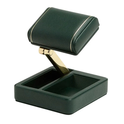 Single Watch Travel Case – British Racing Green-1-Le Remontoir