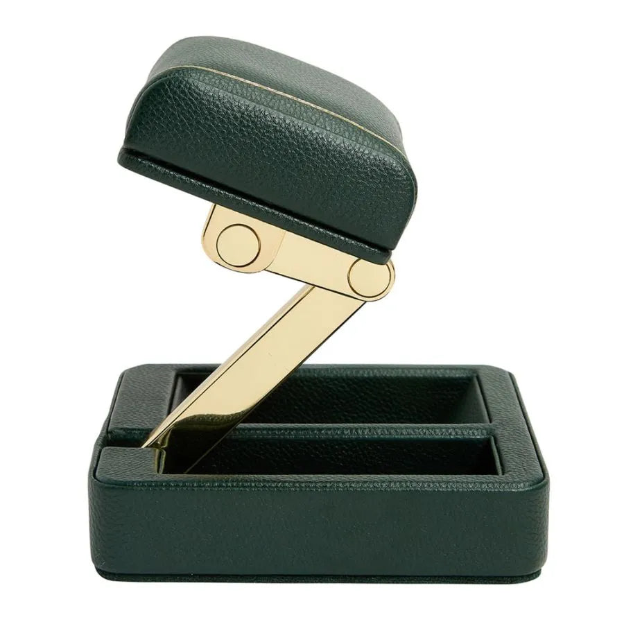 Single Watch Travel Case – British Racing Green-5-Le Remontoir
