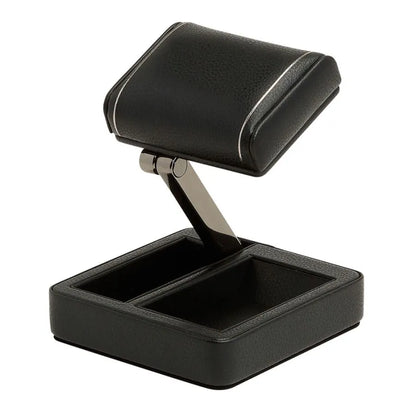 Single Watch Travel Case – British Racing Black-1-Le Remontoir