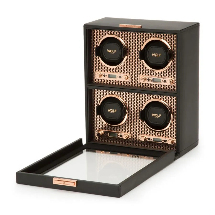 4-Watch Axis Winder – Copper-1-Le Remontoir