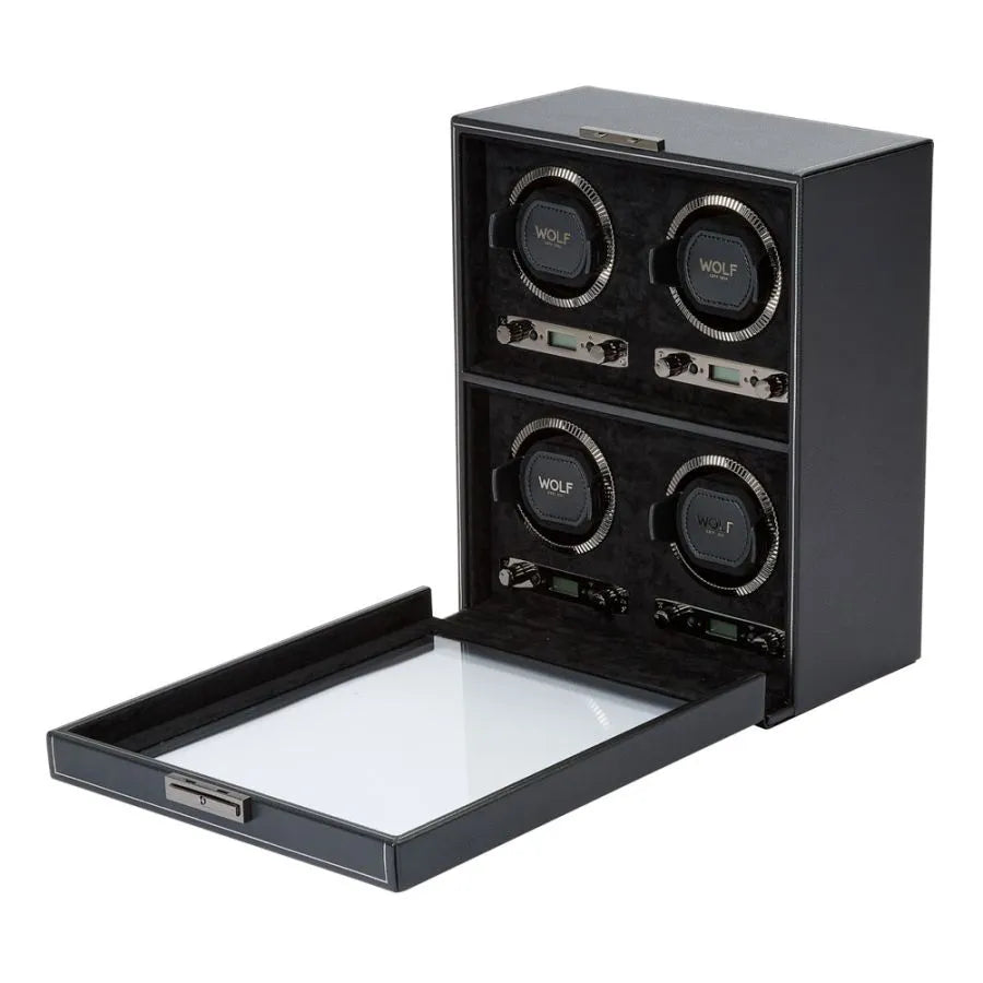 4-Watch British Racing Winder – Black-1-Le Remontoir