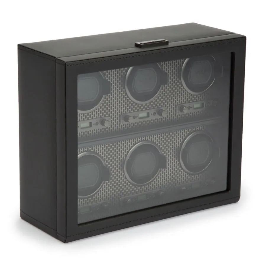 6-Watch Axis Winder – Powder-Coated Finish-2-Le Remontoir