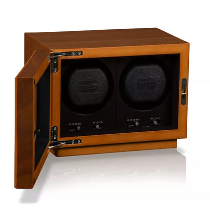 BLDC 2 Watch Winder – Walnut-4-Le Remontoir