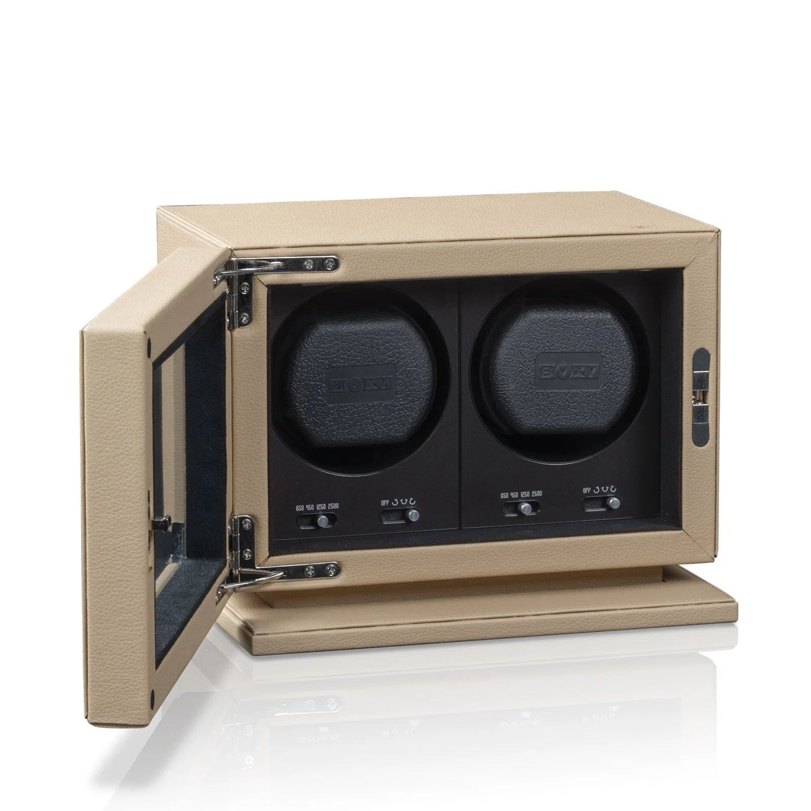 Watch Winder – BLDC-B02 Beige-2-Le Remontoir