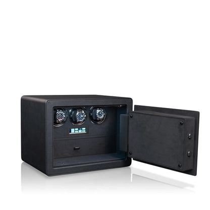 Watch Winder - Black Series 3 Safe Black 1