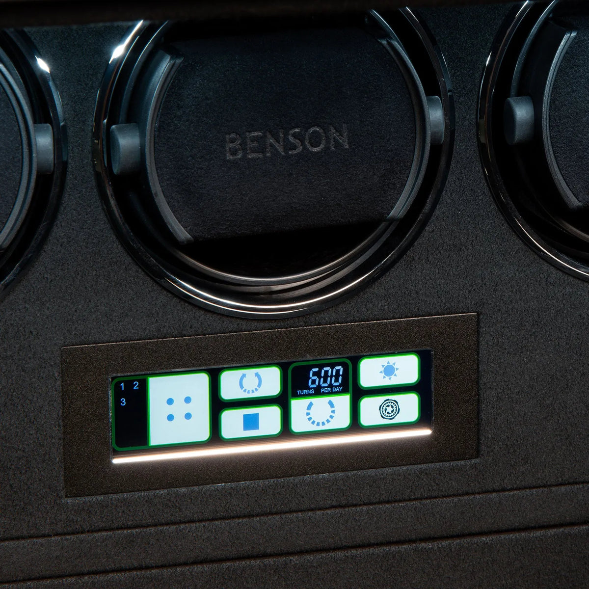 Watch Winder - Black Series 3 Safe Black 5