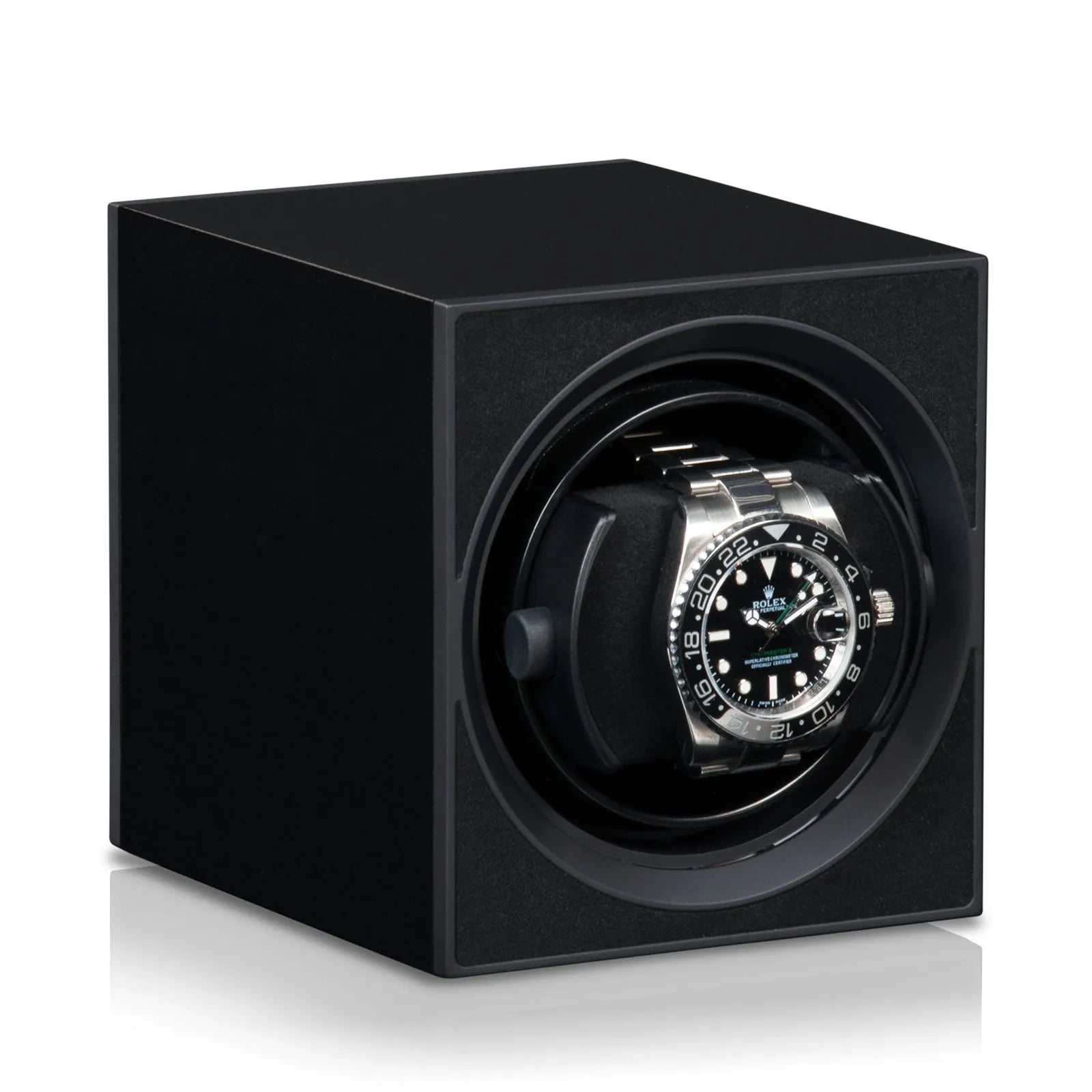 Watch Winder – Compact Aluminium 1 Black-1-Le Remontoir