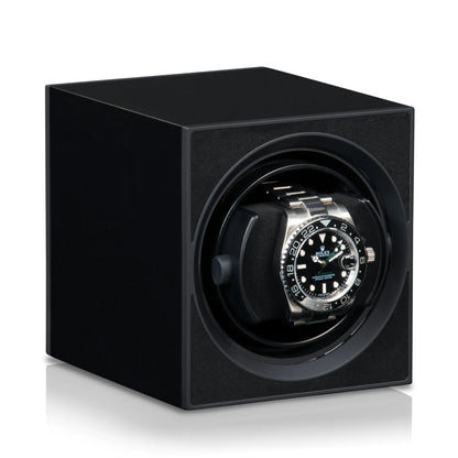 Watch Winder – Compact Aluminium 1 Black-1-Le Remontoir