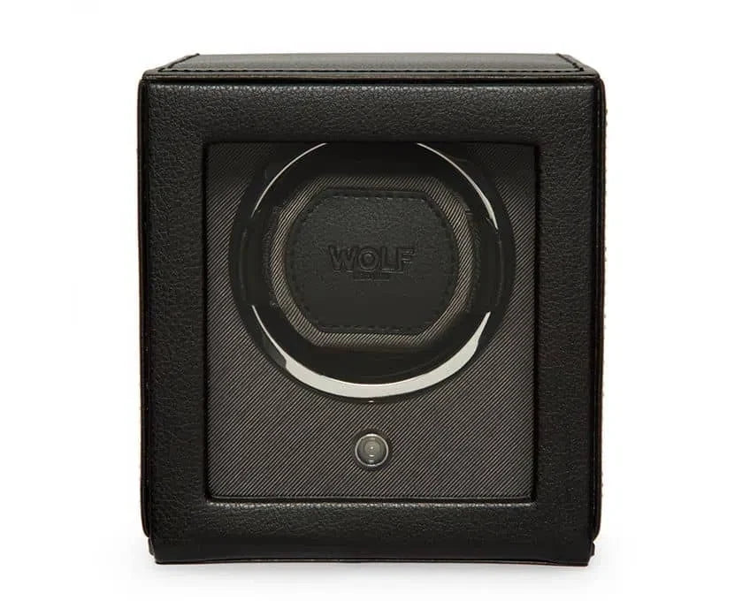 Watch Winder - Cube Cover Black-3-Le Remontoir