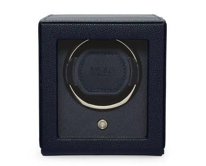 Watch Winder - Cube Cover Navy-4-Le Remontoir