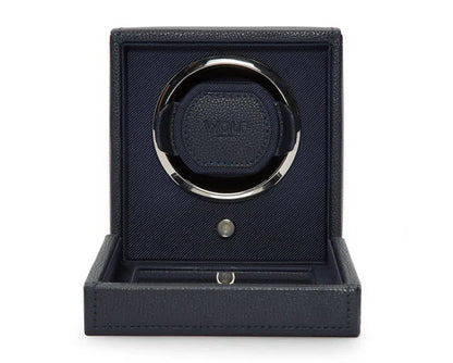 Watch Winder - Cube Cover Navy-5-Le Remontoir