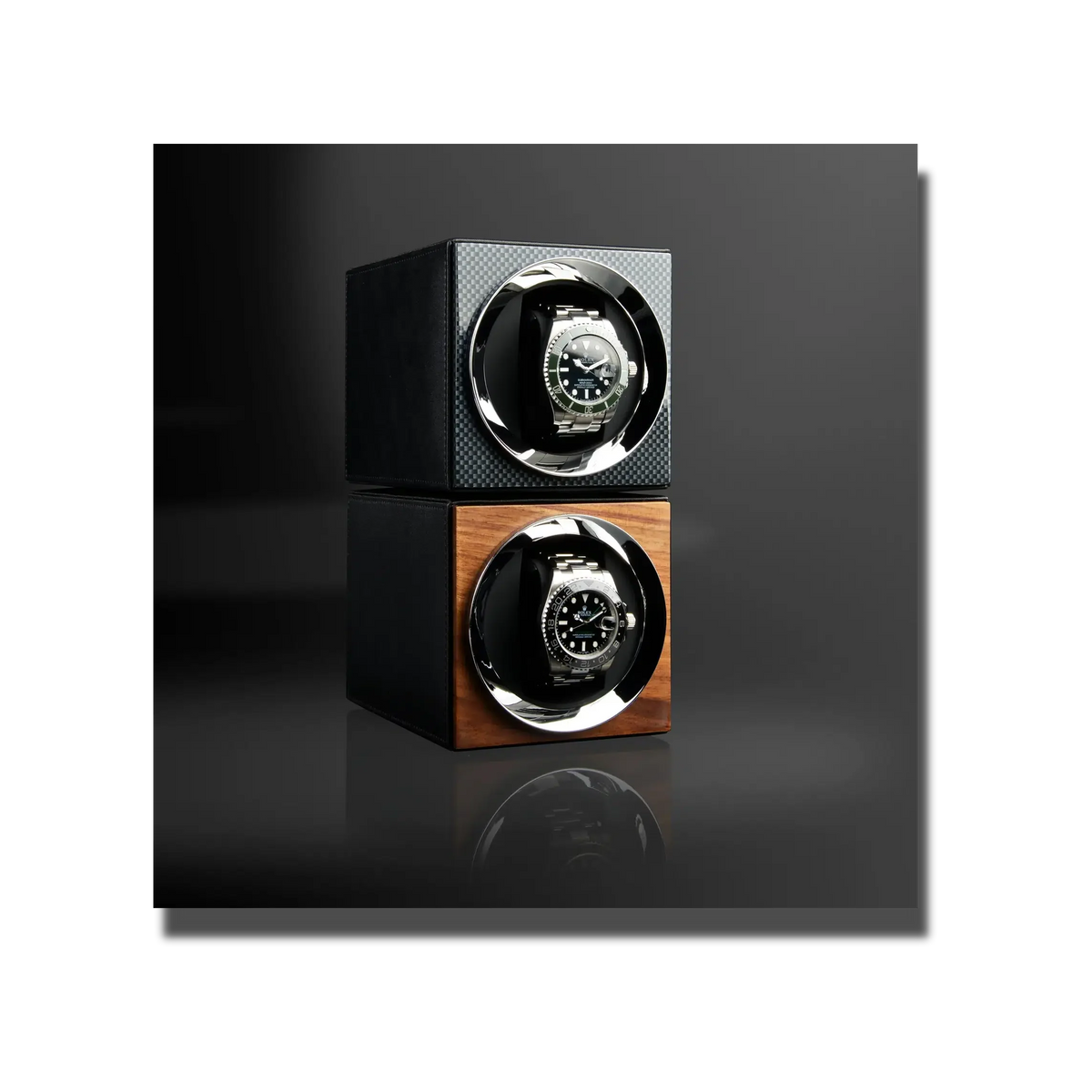 Watch Winder - Lune Cuir-5-Le Remontoir