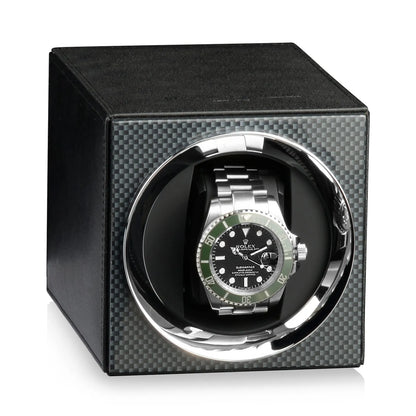 Watch Winder – Lune Carbon Lacquer-1-Le Remontoir