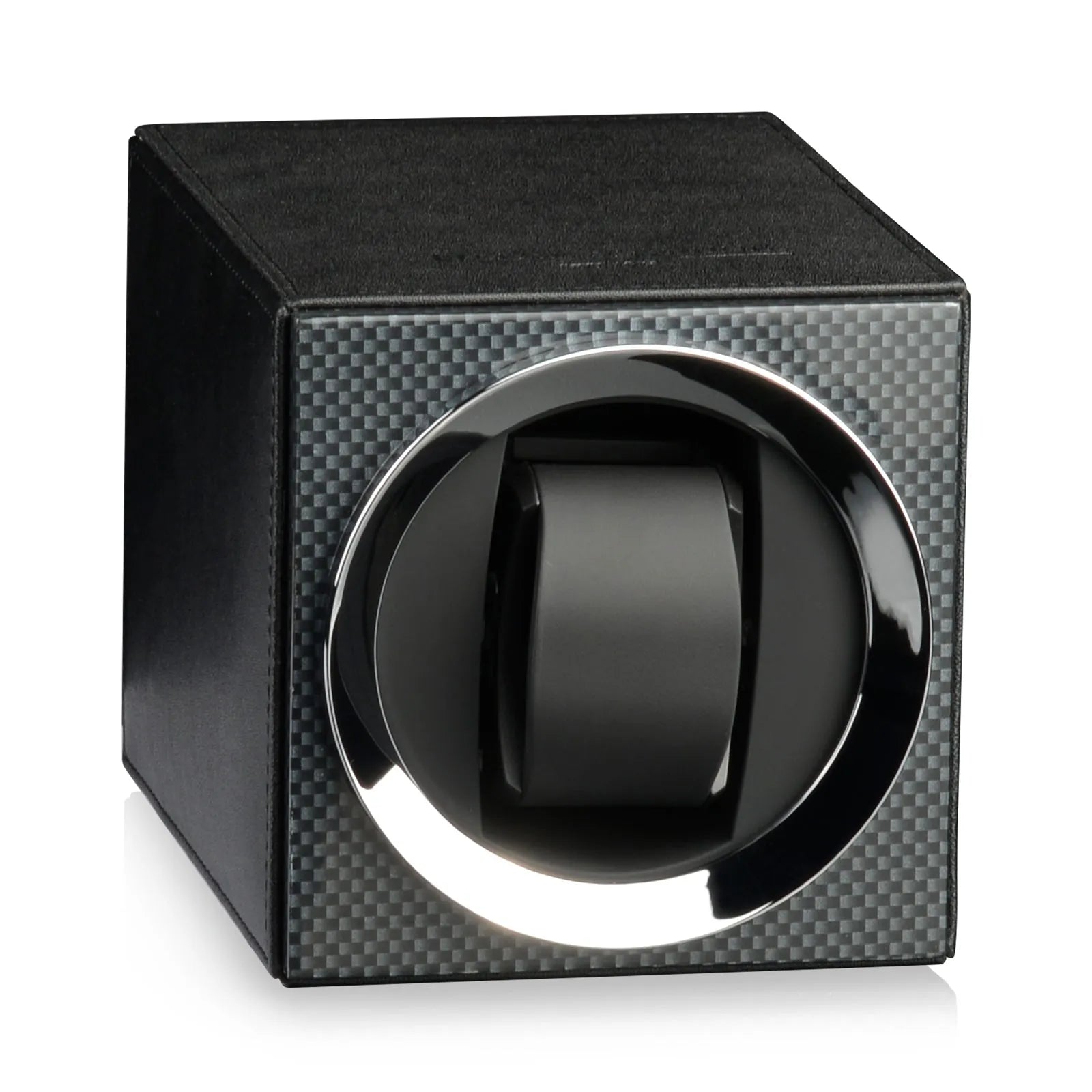 Watch Winder – Lune Carbon Lacquer-2-Le Remontoir