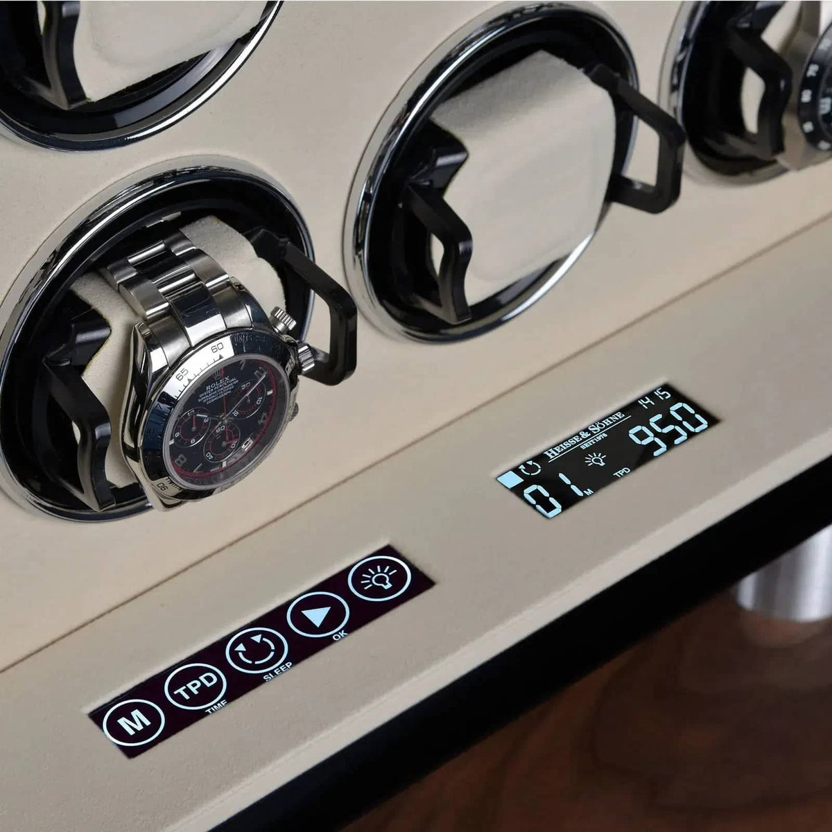 Watch Winder - New York 8 White-6-Le Remontoir