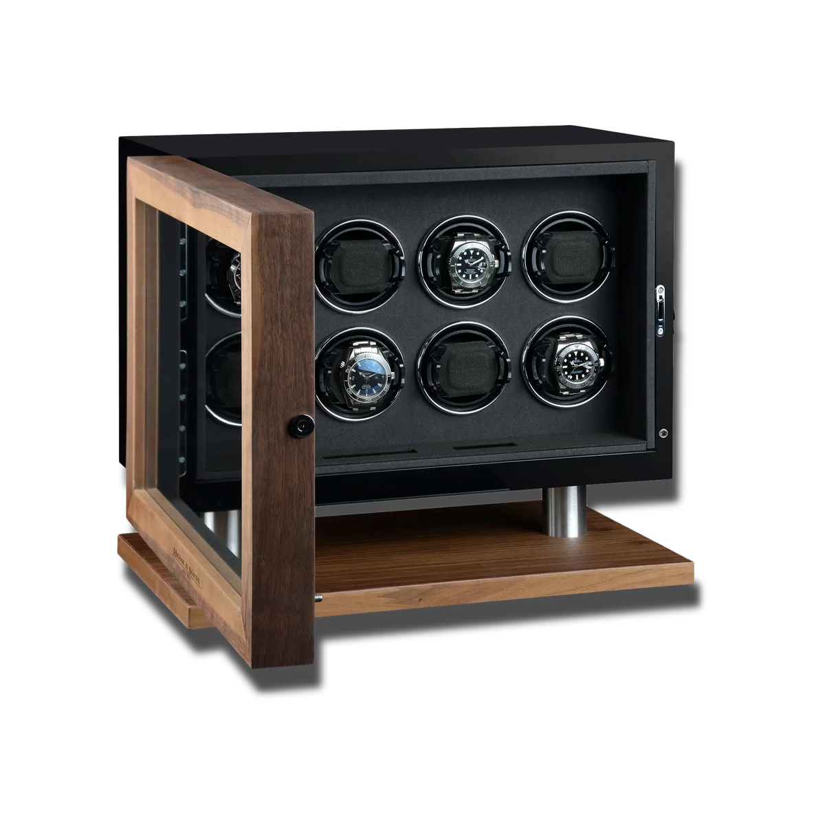 Watch Winder - New York 8 Black-2-Le Remontoir