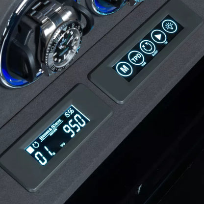 Watch Winder – Rome 4 High-Gloss Ebony-4-Le Remontoir
