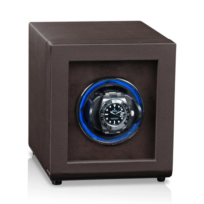 Watch Winder – Toronto 1 Brown-2-Le Remontoir