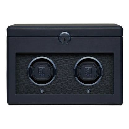 Earth Double Watch Winder – Blue-4-Le Remontoir