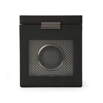 Single Axis Watch Winder with Storage – Powder-Coated Finish-2-Le Remontoir