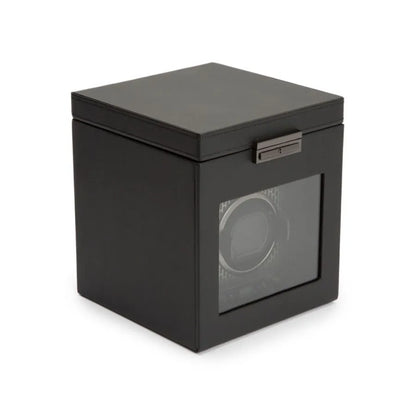 Single Axis Watch Winder with Storage – Powder-Coated Finish-3-Le Remontoir