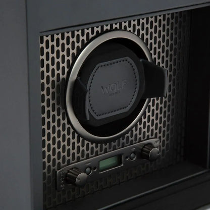 Single Axis Watch Winder with Storage – Powder-Coated Finish-6-Le Remontoir