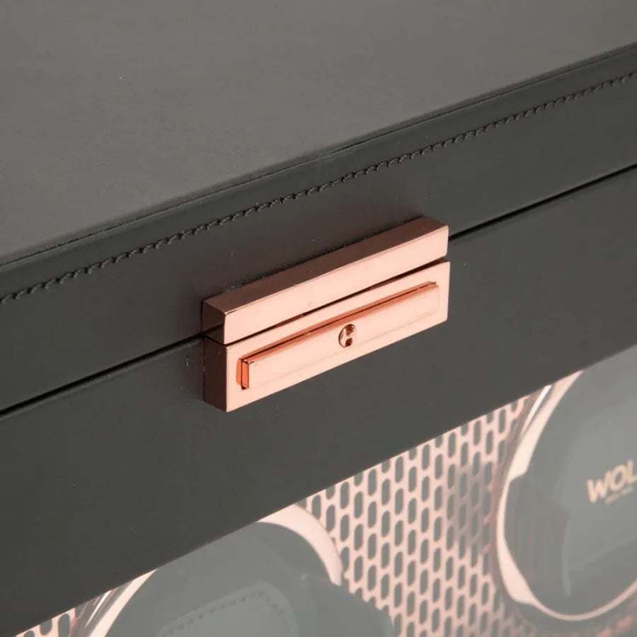 Triple Axis Watch Winder with Storage – Copper-5-Le Remontoir