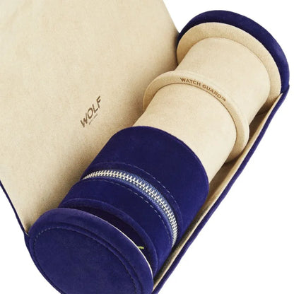 Royal Asscher Double Watch Roll with Storage-4-Le Remontoir