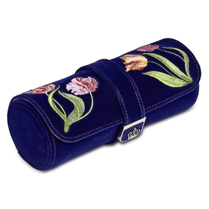 Royal Asscher Double Watch Roll with Storage-5-Le Remontoir