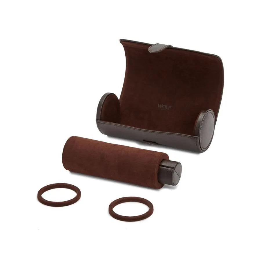 Blake Watch Roll Brown with Capsule-7-Le Remontoir