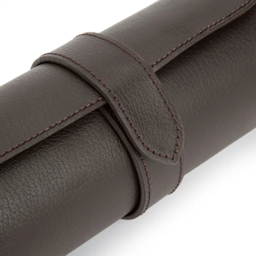 Blake Watch Roll Brown with Capsule-4-Le Remontoir