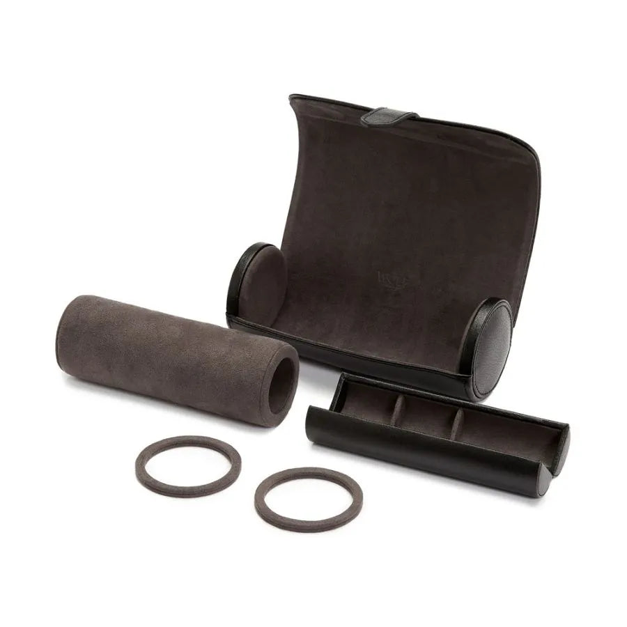 Blake Watch Roll Black/Grey with Capsule-6-Le Remontoir