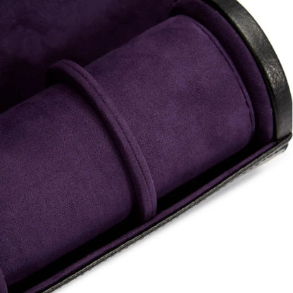 Blake Watch Roll Black/Purple with Capsule-4-Le Remontoir