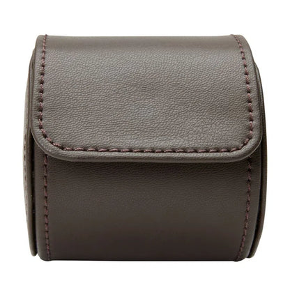 Single Watch Roll – Coffee Brown-3-Le Remontoir