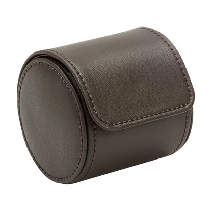 Single Watch Roll – Coffee Brown-2-Le Remontoir