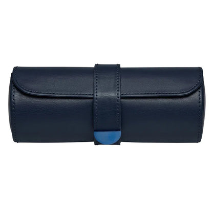 Three-Watch Roll – Earth Blue-3-Le Remontoir