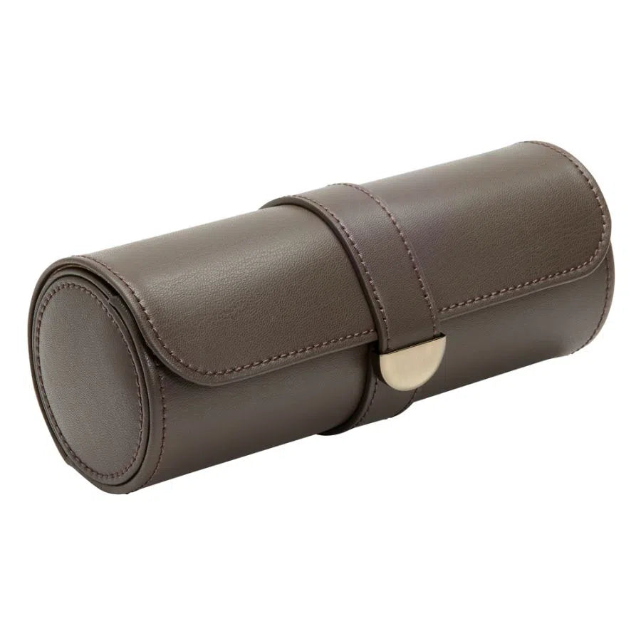 Three-Watch Roll – Coffee Brown-5-Le Remontoir