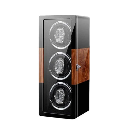 Vertical Hybrid Watch Winder – 3 Slots-1-Le Remontoir