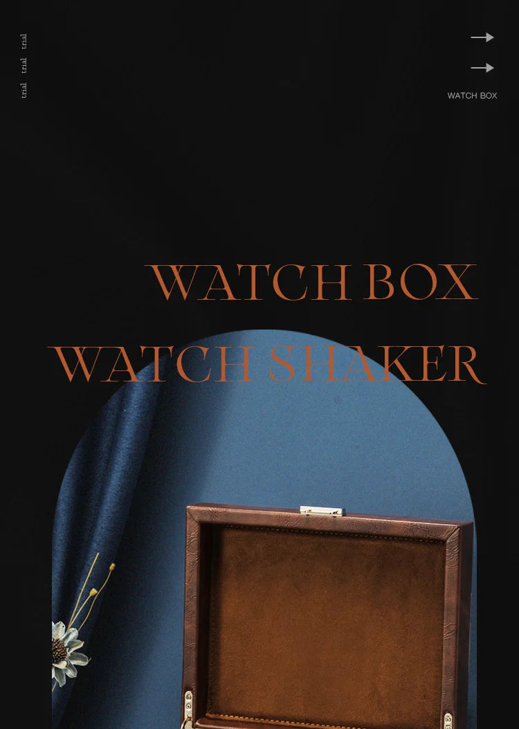 Luxury Brown Watch Winder with storage-3-Le Remontoir