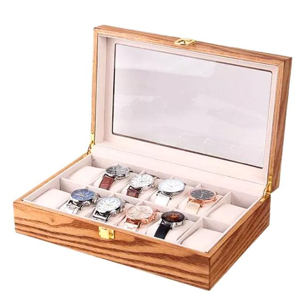 Spacious Acacia Watch Box Set-1-Le Remontoir