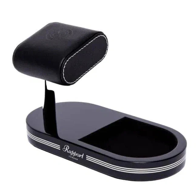 Watch Stand - Tray Black Silver-1-Le Remontoir