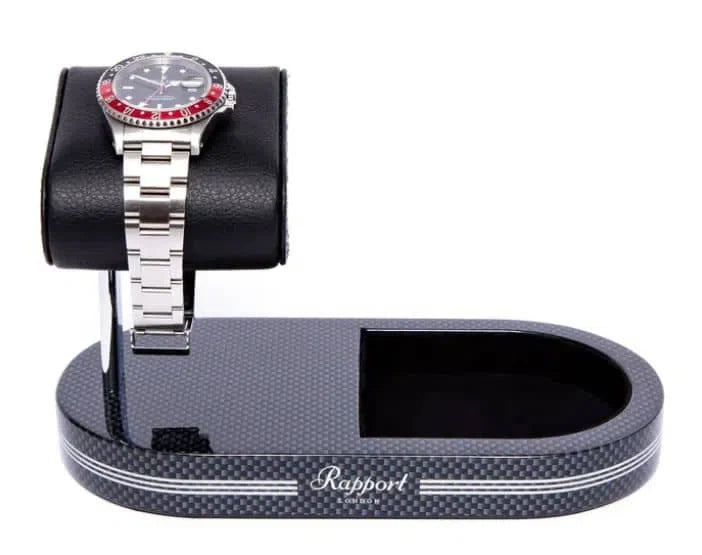 Watch Stand - Tray Carbon-2-Le Remontoir